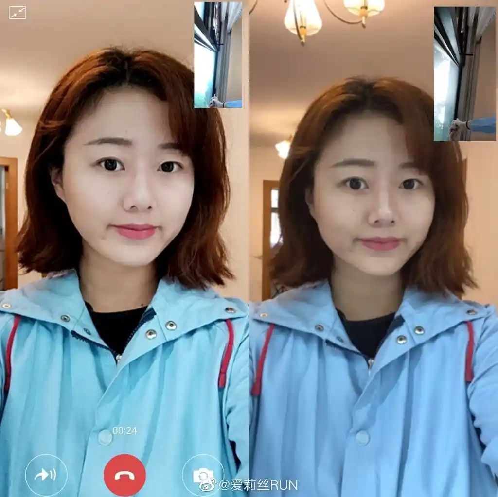 微信视频通话现实时美颜功能,真实画面恐成过去式